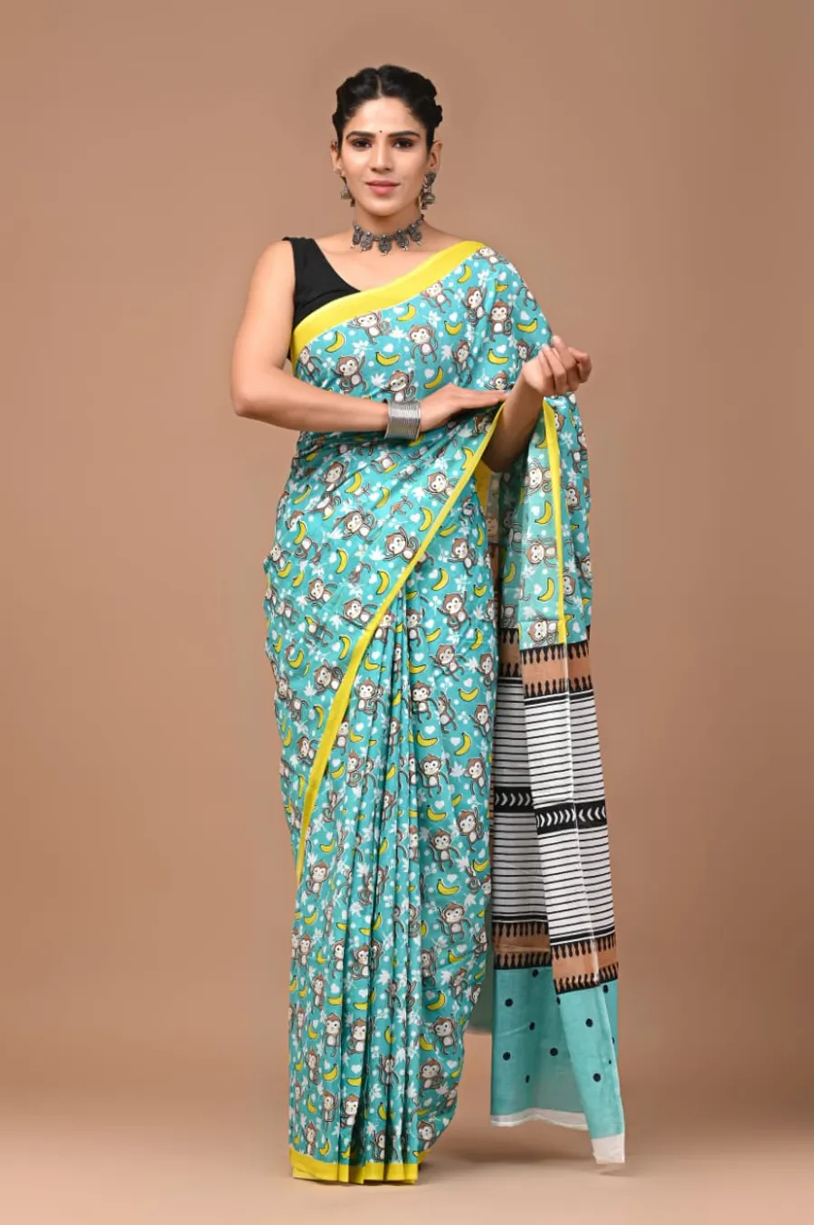Stylish New Cotton Mulmul Saree